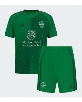 Al-Ahli Maglia Gara Casa Repliche 2025-26 Bambino Maniche Corte
